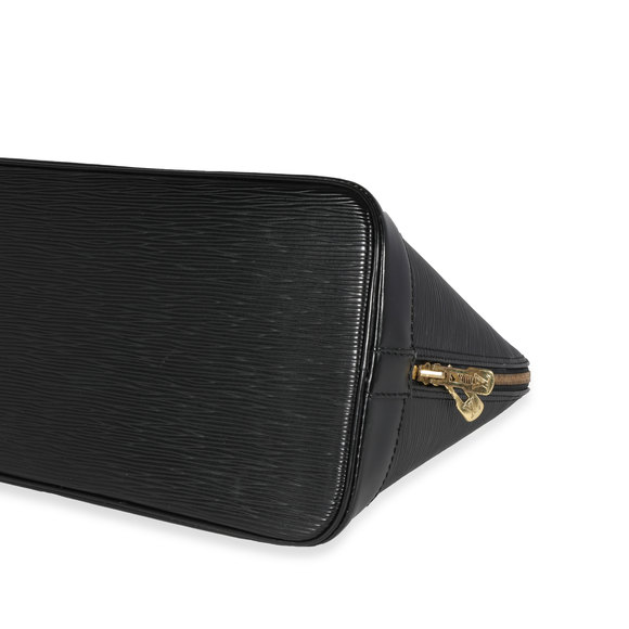 Louis Vuitton Black Epi Alma PM - Picture 6 of 7